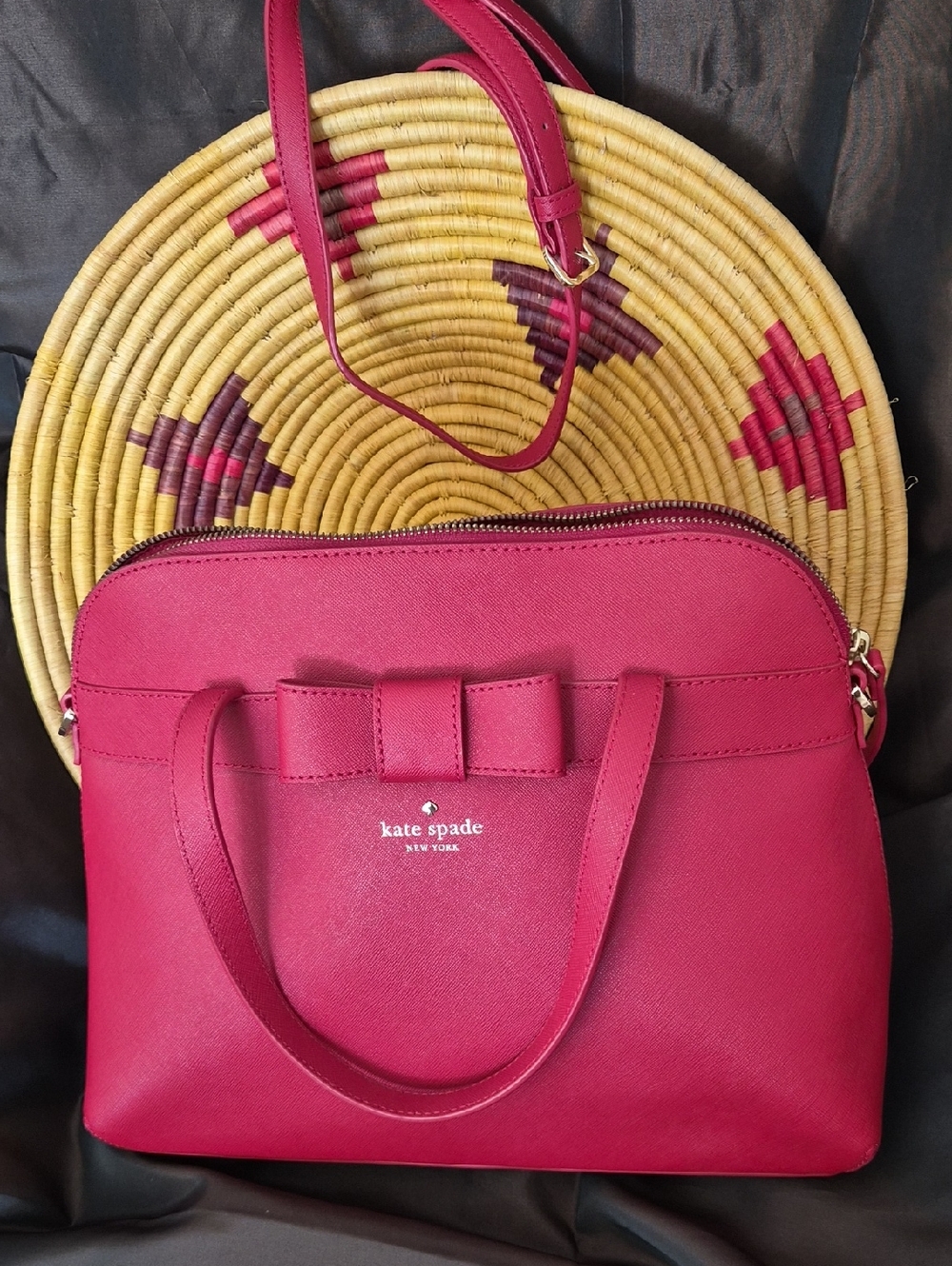 kate spade Pink Bow Dome Satchel